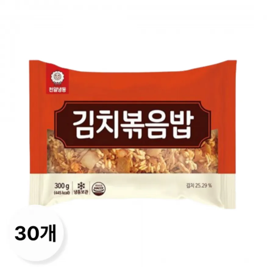 천일 김치볶음밥 300gx30개 이미지