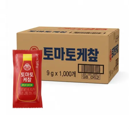 오뚜기 일회용 케찹 9gx1000개(box)