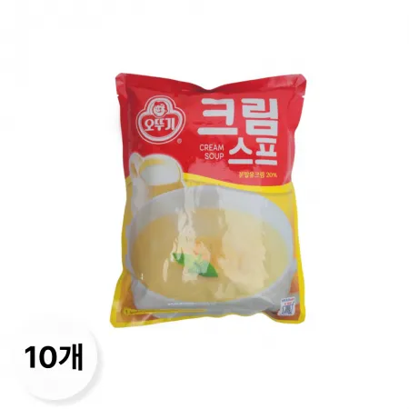 오뚜기 크림스프 1kgx10개(box)