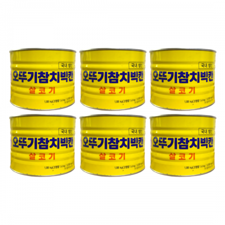 오뚜기참치 빅캔 살코기 1.88kgx6개(box)