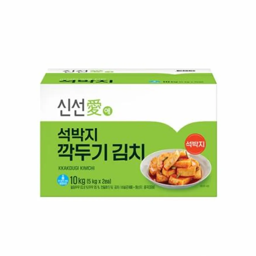 신선애 석박지 깍두기 김치 10kg 이미지