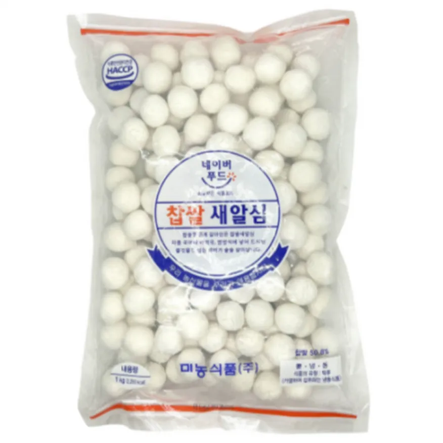 미농 찹쌀 새알옹심이 1kgx10개 이미지