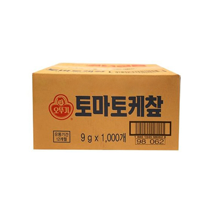 오뚜기 일회용 케찹 9gx1000개(box)