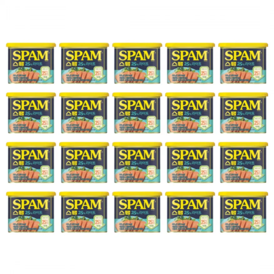 스팸 마일드(25%라이트) 340gx20ea(box) 이미지