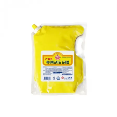 오쉐프 허니머스타드 드레싱(스파우트) 2kg
