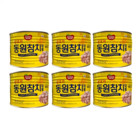 동원 살코기 동원참치(덕용) 1,880gx6개(box) 참치캔