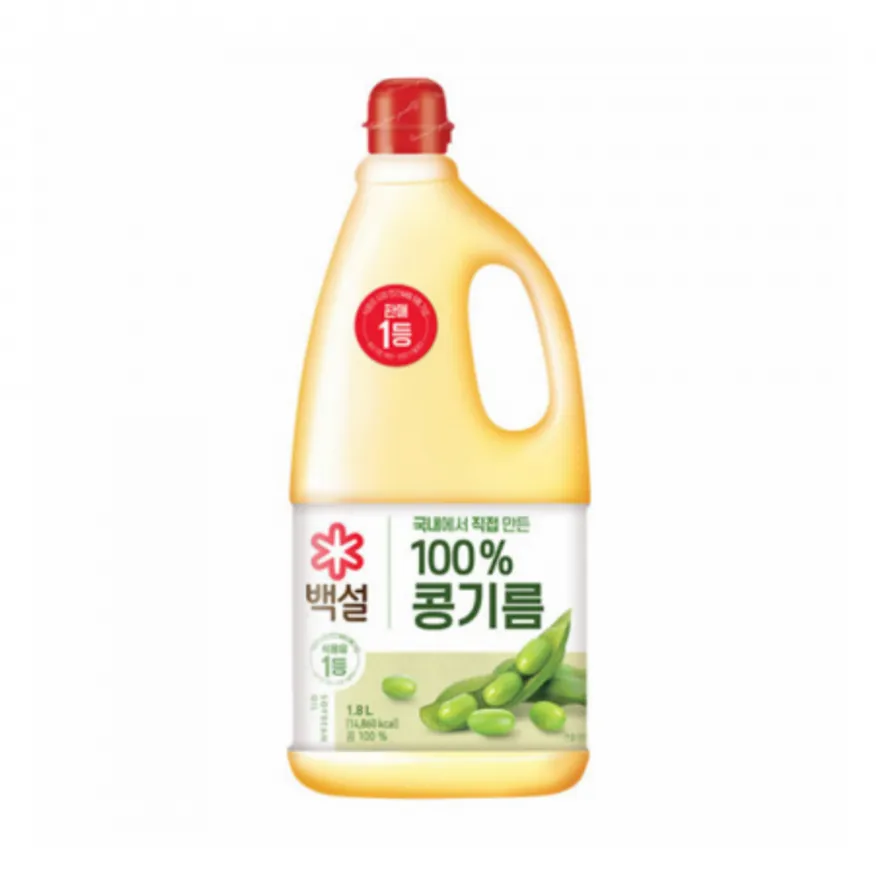 CJ 백설 콩기름(식용유) 1.8L 이미지