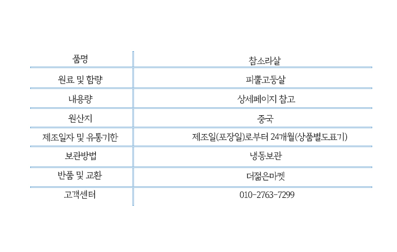 상품정보제공고시