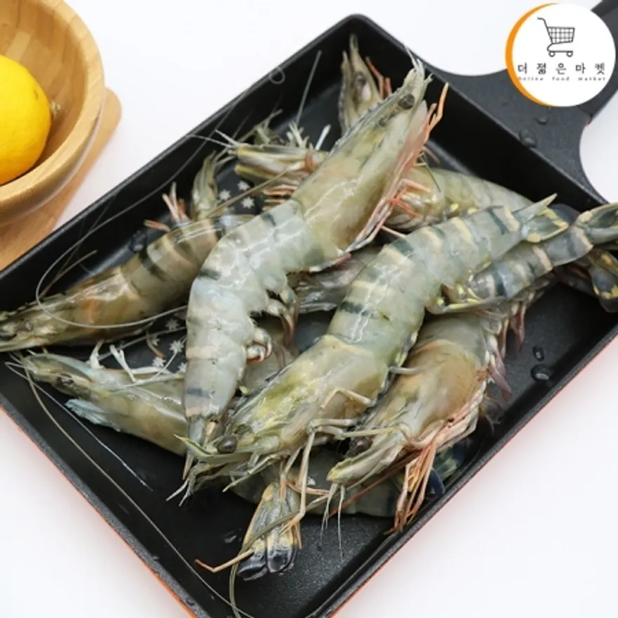 블랙타이거새우 8미 500g 이미지