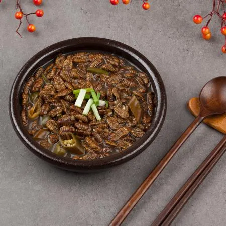 냉동 번데기 4kg 대용량 식당 업소용 술안주 간식 이미지