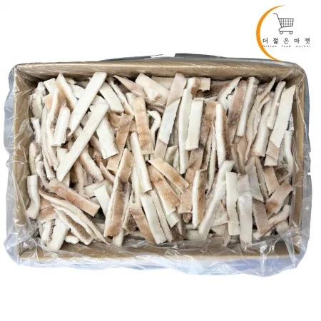 냉동 절단 오징어채 중국산 3.5kg 손질 벌크 살오징어