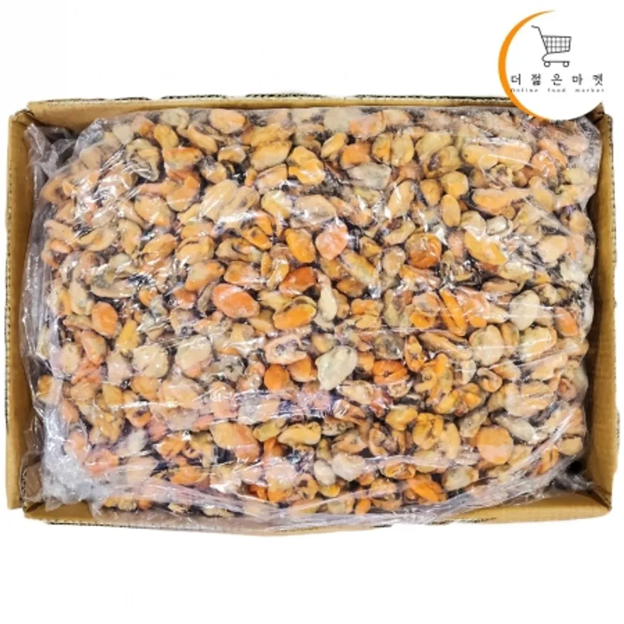 홍합살 벌크 10kg 냉동 자숙 깐 손질 조개살 이미지