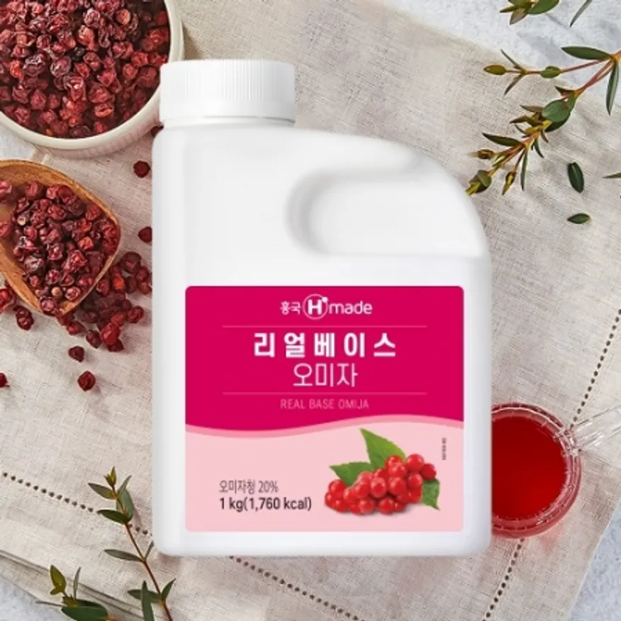 흥국 리얼베이스 오미자 1kg (흥국에프엔비/외국산) 이미지