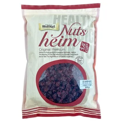 건조크랜베리 건크랜베리 (55%) 1kg (웰넛/미국)
