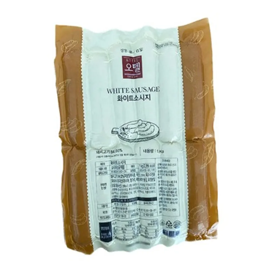 화이트 소세지 1kg (오뗄/국산) 이미지