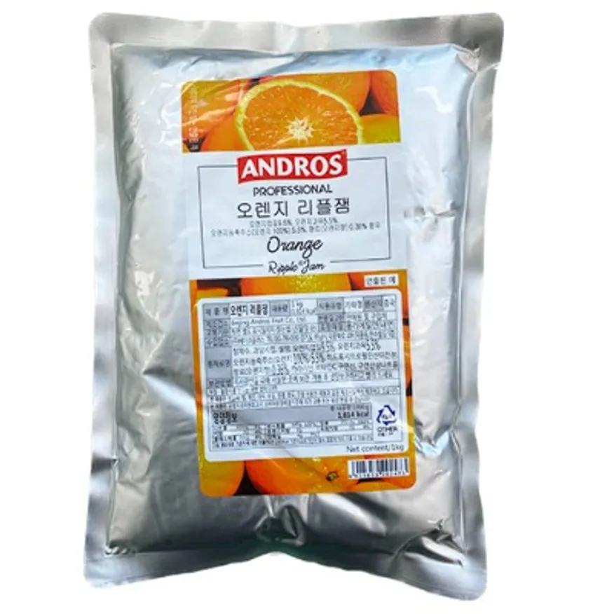 앤드로스 리플잼 오렌지 1kg (베이크플러스/중국) 이미지
