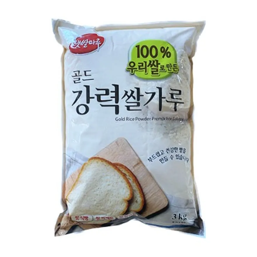 골드강력쌀가루3kg (대두식품/국산) 이미지