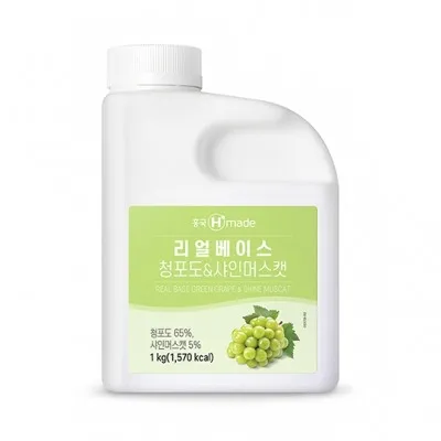 흥국 Mom\\\\\\\'s 리얼베이스 청포도&샤인머스켓 1kg (흥국에프앤비/국산,외국산)