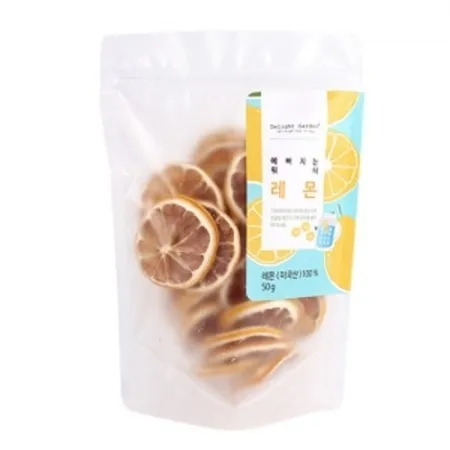 예뻐지는 워터 레몬 50g 말린 레몬 칩 (솜밸리/미국산)