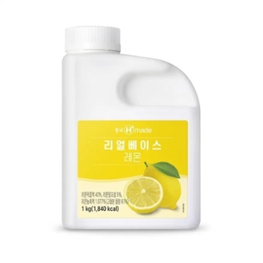 흥국 리얼베이스 레몬 1kg (흥국에프엔비/외국산) 이미지