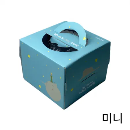 케이크 상자 미니 케익상자 1개 (하판 별도) (신화푸드패키지)