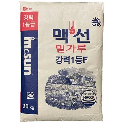 맥선 강력 1등F 제빵용 밀가루 20kg (동아원/외국산)