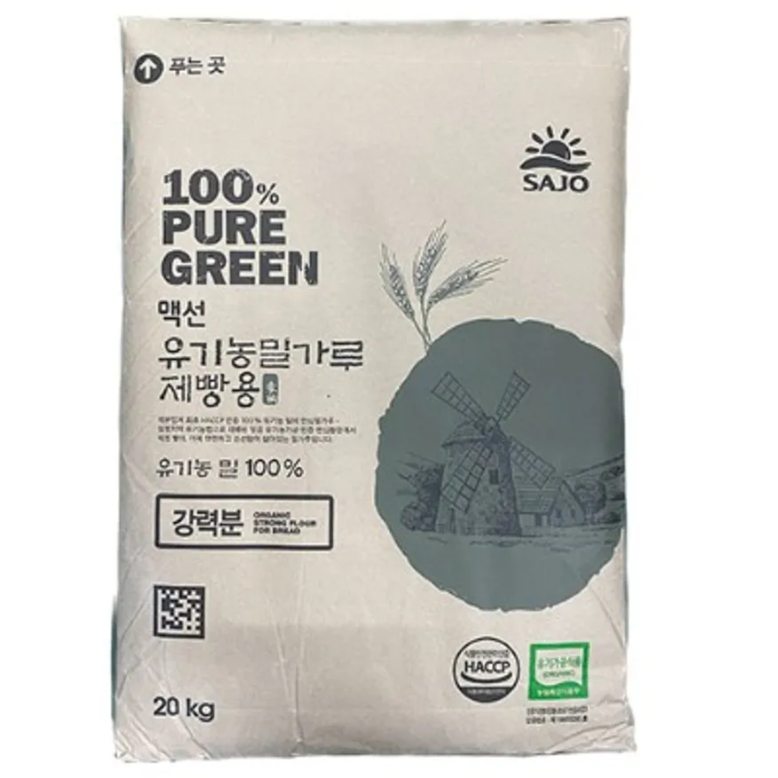 맥선 유기농 밀가루 제빵용 20kg (동아원/외국산) 이미지