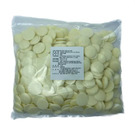 커버럭스 화이트 1kg 초코렛(초코릿 초코 초콜렛 초콜릿 만들기 재료) (퓨라토스/태국)