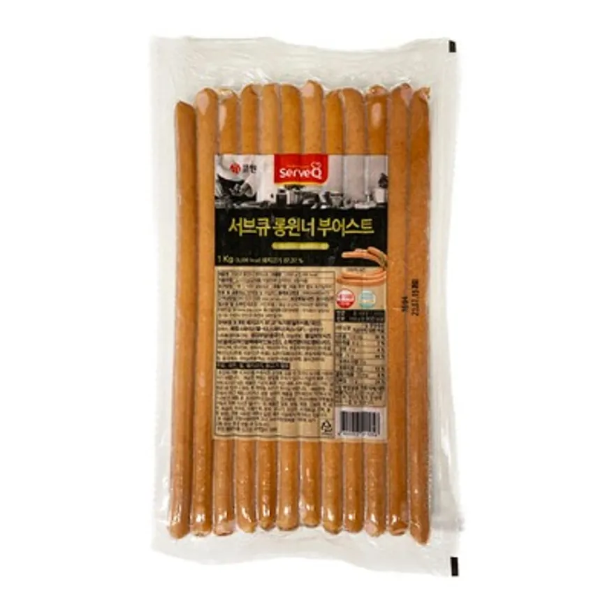 서브큐 롱윈너부어스트 1kg (삼양사/국산) 이미지