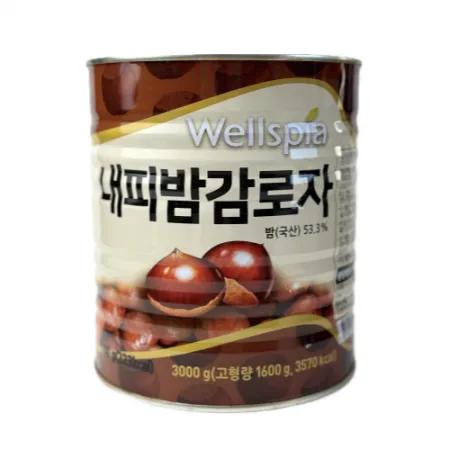 내피밤 감로자 (통밤 보늬밤) 3kg (설정식품/국산)