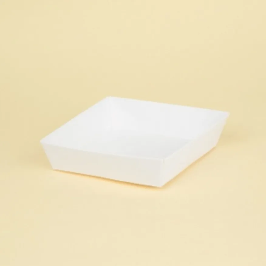 샌드 정사각 받침 (백색) 50pc (국내산) 이미지