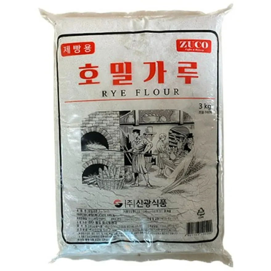 호밀가루3kg (신광/캐나다) 이미지
