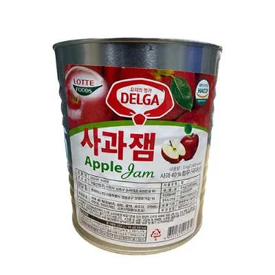 사과쨈3kg (롯데웰푸드/국산) 이미지