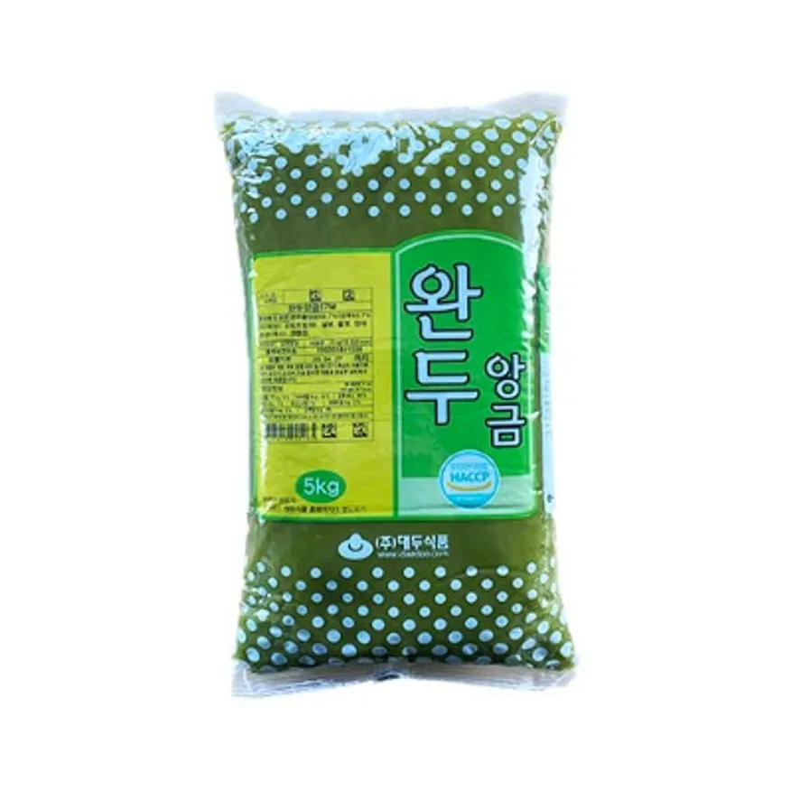 완두앙금5kg (대두식품/미국) 이미지