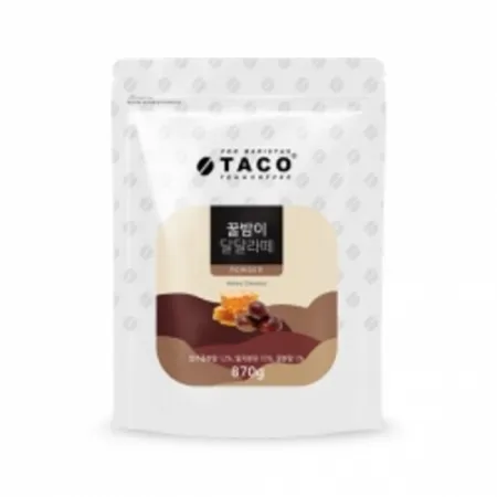 타코 꿀밤이 달달라떼 파우더 870g (국산)