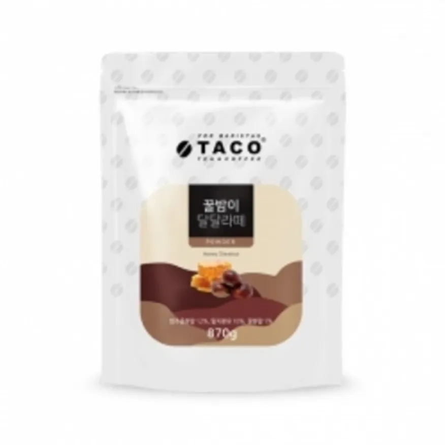 타코 꿀밤이 달달라떼 파우더 870g (국산) 이미지