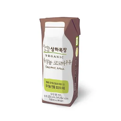 [주문상품/발송지연] 상하목장 유기농 코코아우유(125mlx24)  (매일유업/국산, 외국산)