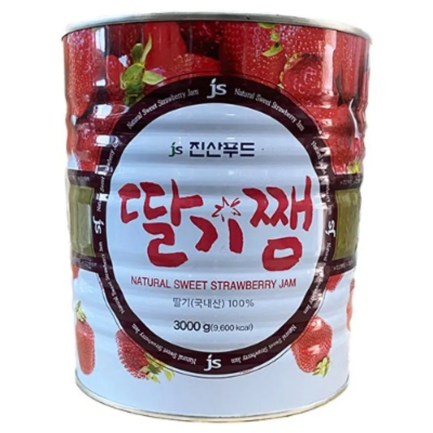 딸기쨈 3kg (진산푸드/국산) 이미지
