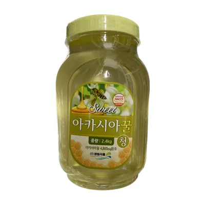 꿀맛차 2.4kg  (아카시아꿀청) (청림식품/국내산)