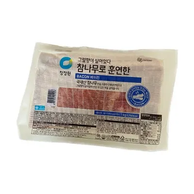참나무로 훈연한 베이컨 1kg (청정원/외국산) 이미지