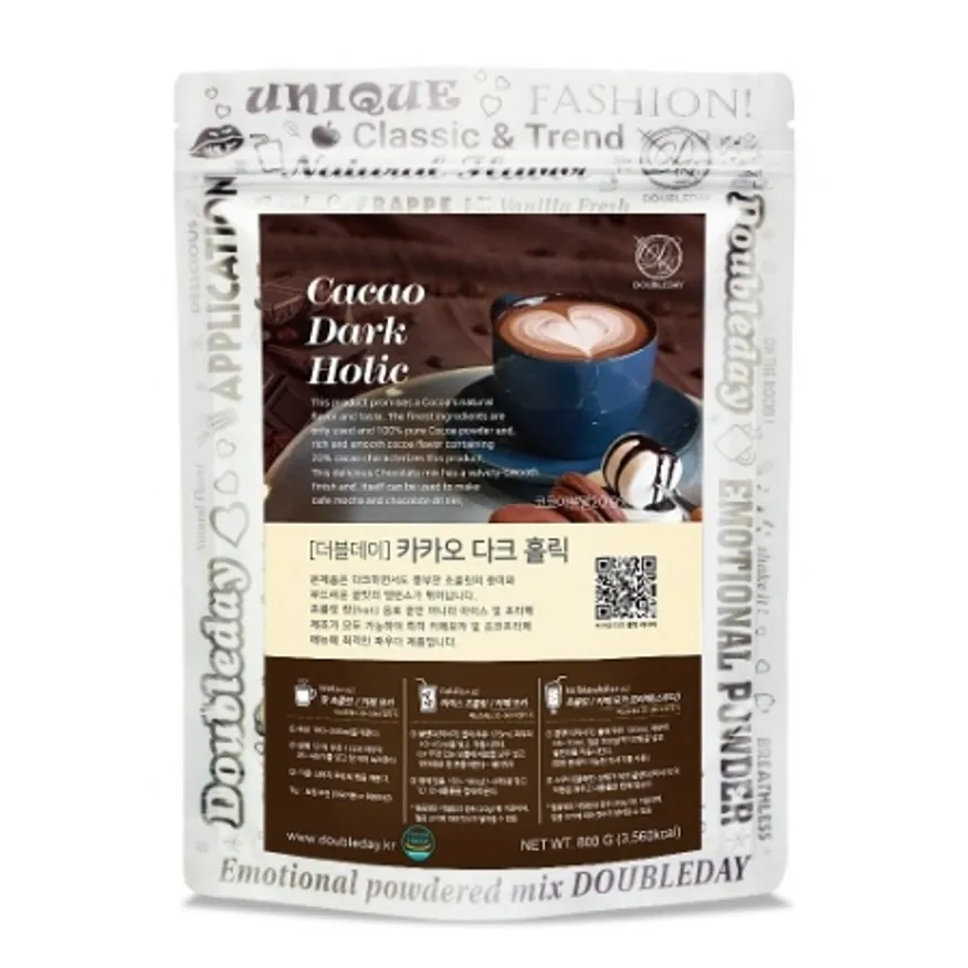 더블데이 카카오 다크 홀릭 800g (더블데이/네덜란드산) 이미지