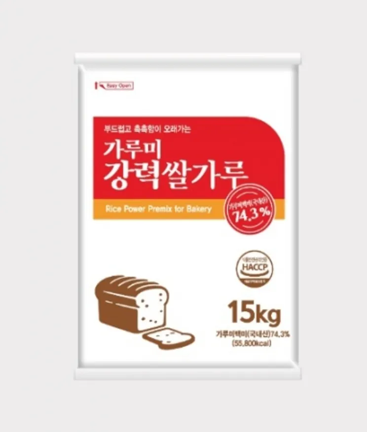 가루미 강력 쌀가루 (새롬/국산) 15kg 이미지