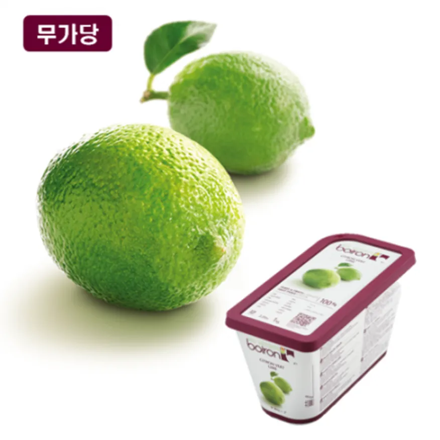 제원 브아롱 라임 냉동 퓨레 1kg (프랑스산) 이미지