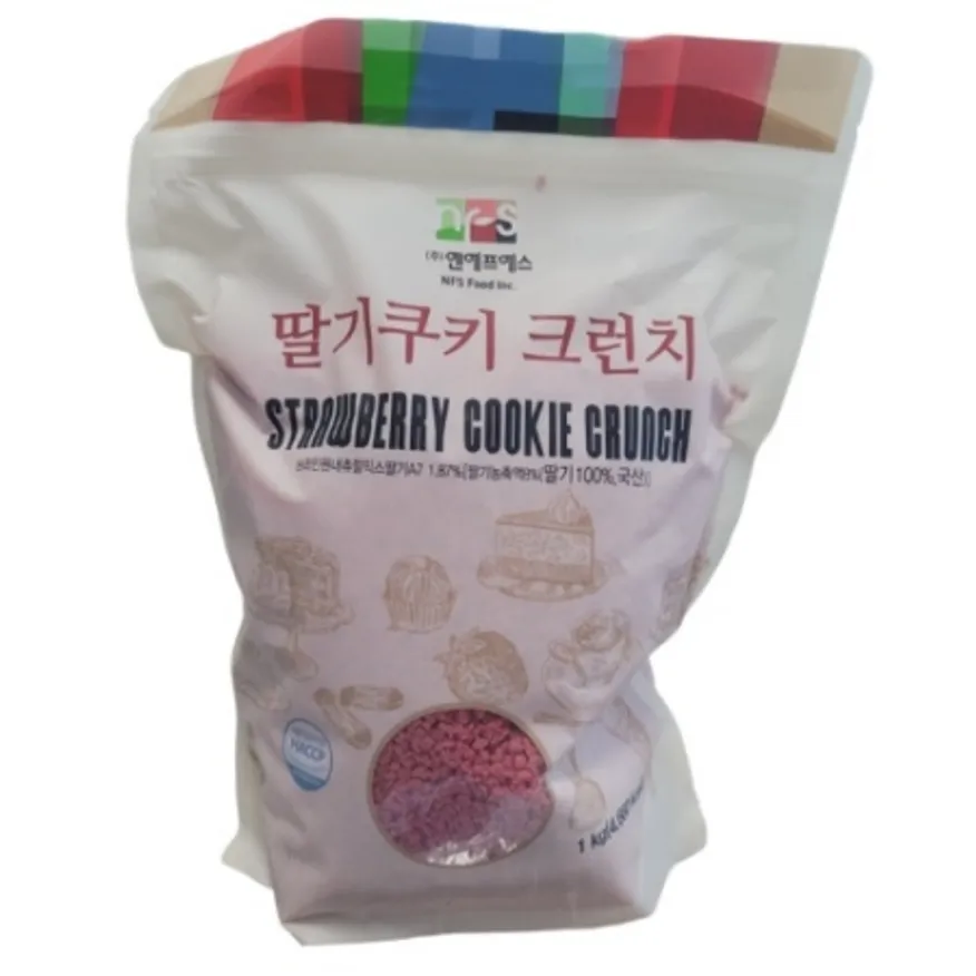 딸기 쿠키 크런치 1kg (외국산) 이미지