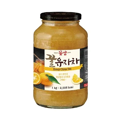 꽃샘 꿀유자차S 1kg (꽃샘식품/국산)