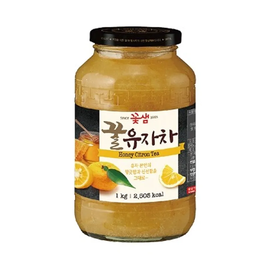 꽃샘 꿀유자차S 1kg (꽃샘식품/국산) 이미지
