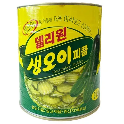 델리원 오이피클 (슬) 3kg (오뚜기/베트남) 이미지