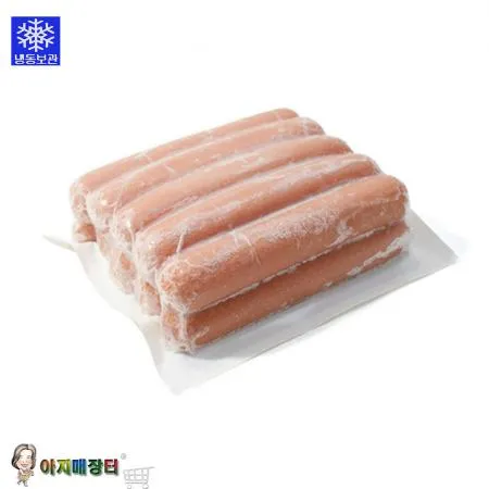 카보트 후랑크 소시지 1박스(454gx24개) 부대찌개,핫도그용 이미지