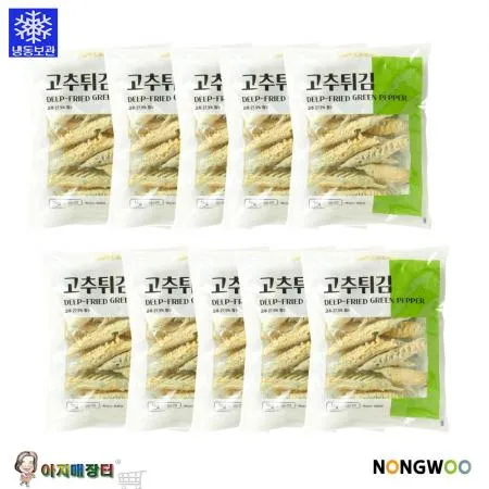 (냉동)농우 고추튀김1kgx10개
