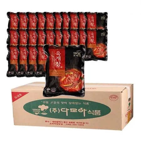 다모아 모아네 전통육개장600gx25개